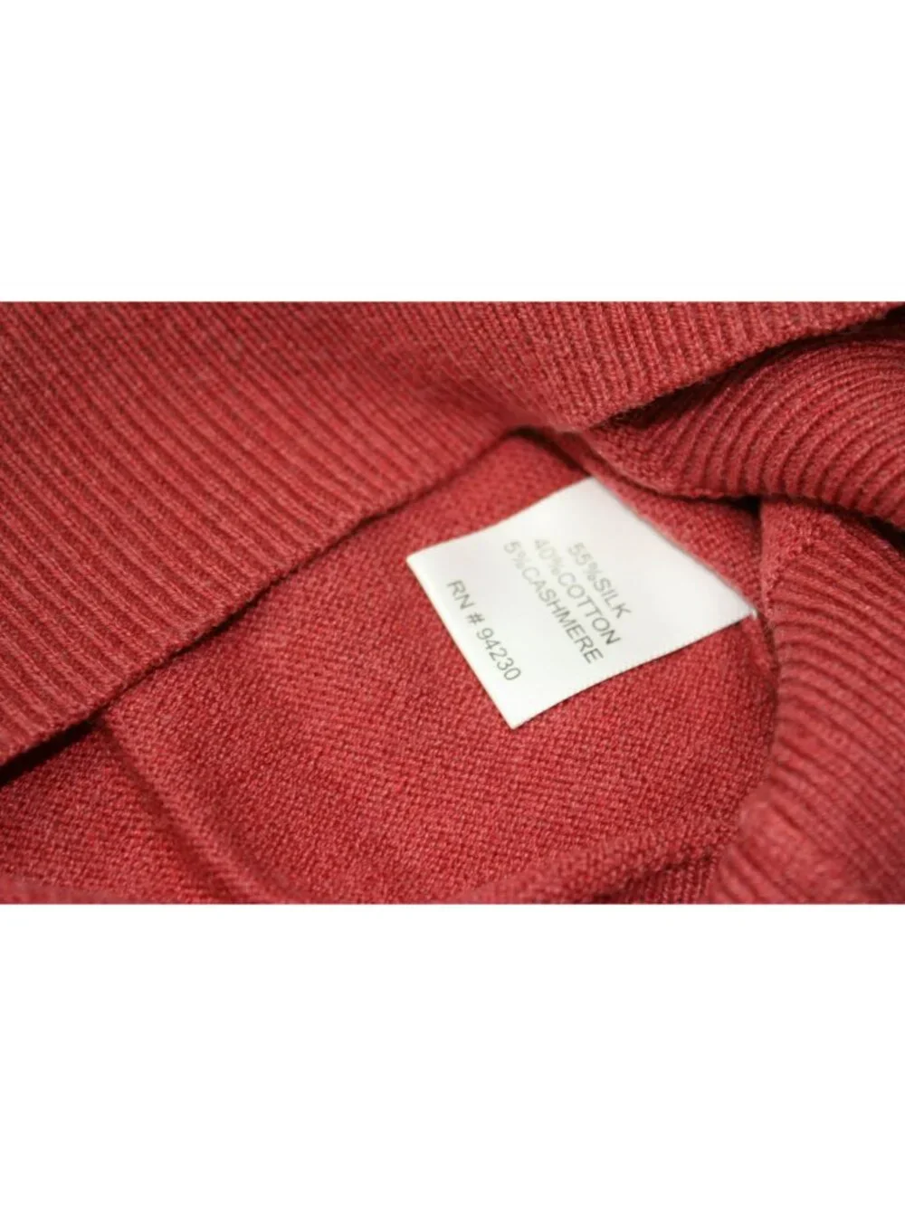 Paul Fredrick Men’s Turtleneck Sweaters Orange & Red Medium Lot of 2